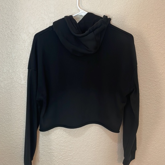 McQueen and Violet fog size S Black hooded, shirt, - Picture 4 of 8